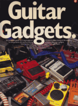Guitar Gadgets Eva-Tone 832720A&BXS - 1983 A really useful book for the guitarist. The sound-card features different effects of various pedal 832720A&BXS