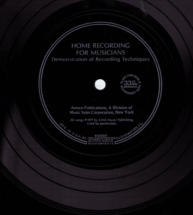 Home Recording For Musicians Eva-Tone 832585x Implanted into the cover, this flexi has some great clips that are ripe for sampling! Not so sure about the model on the cover. Is it Sting?! 932585x