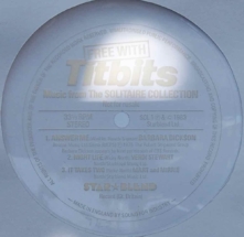 Barbara Dickson / Verdi Stewart / Mart & Mirrie Titbits Magazine Sound For Industry - SFI 742 - 1983 A middle of the road sampler from Titbits, which was a similar type of magazine to “OK”, full of celebrity gossip and mild titillation for the working man. TBSFI
